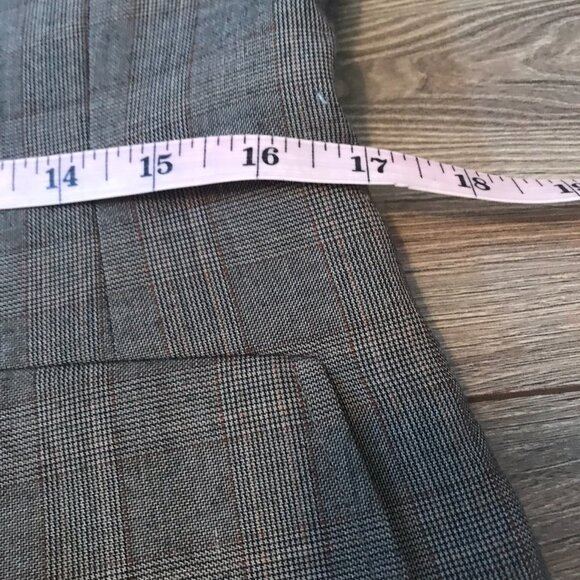 Anne Klein Suits Three Button Blazer Brown Size 4 - Picture 12 of 14